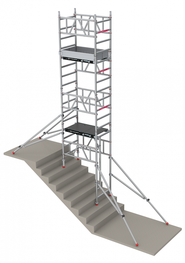 MiTower PLUS Stairs 8 Meter Rollgerüst